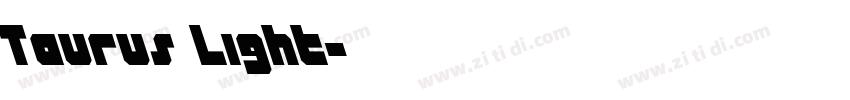 Taurus Light字体转换